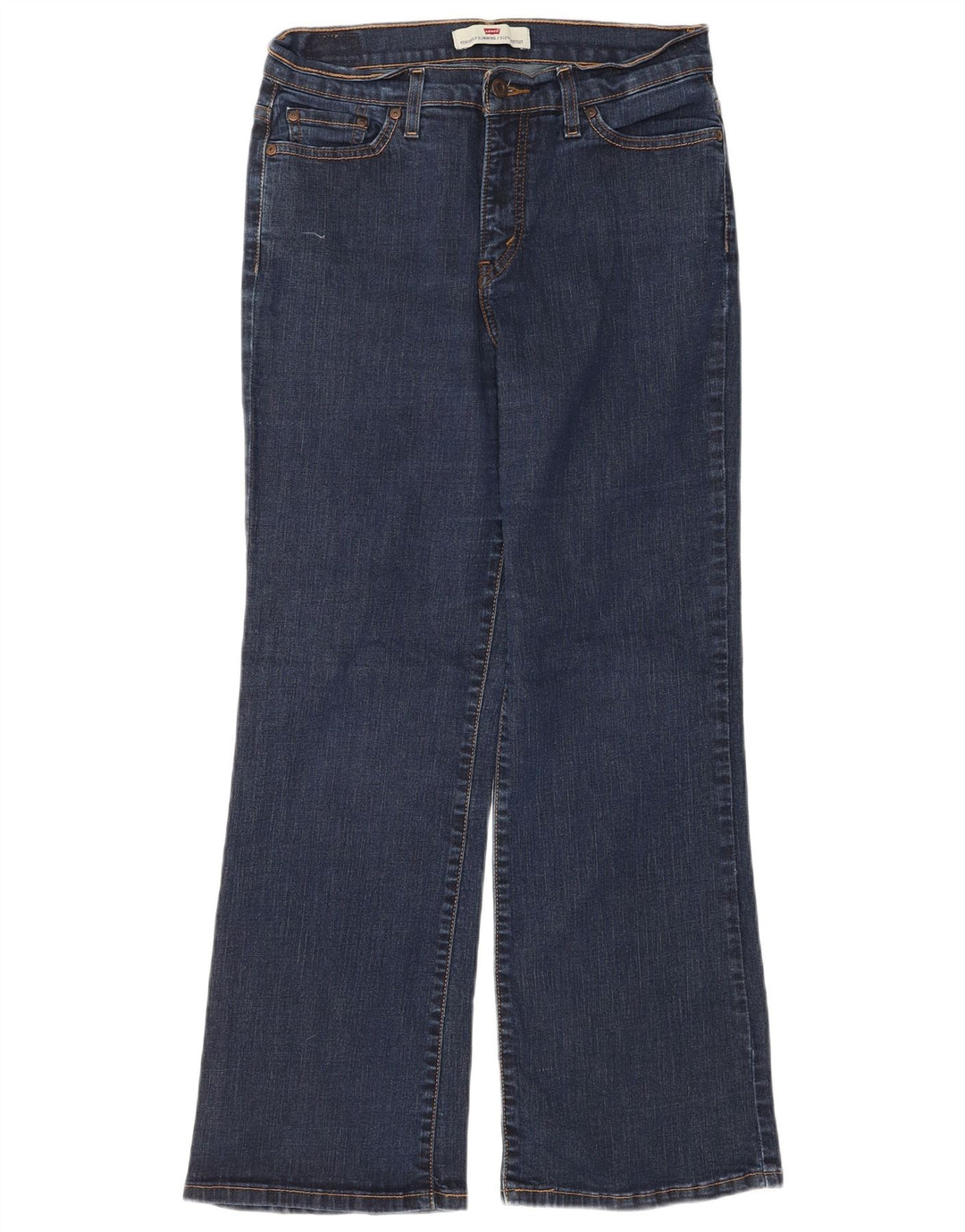 Levi's Womens 512 Perfectly Slanking Bootcut Jeans W31 L30 Blue Cotton