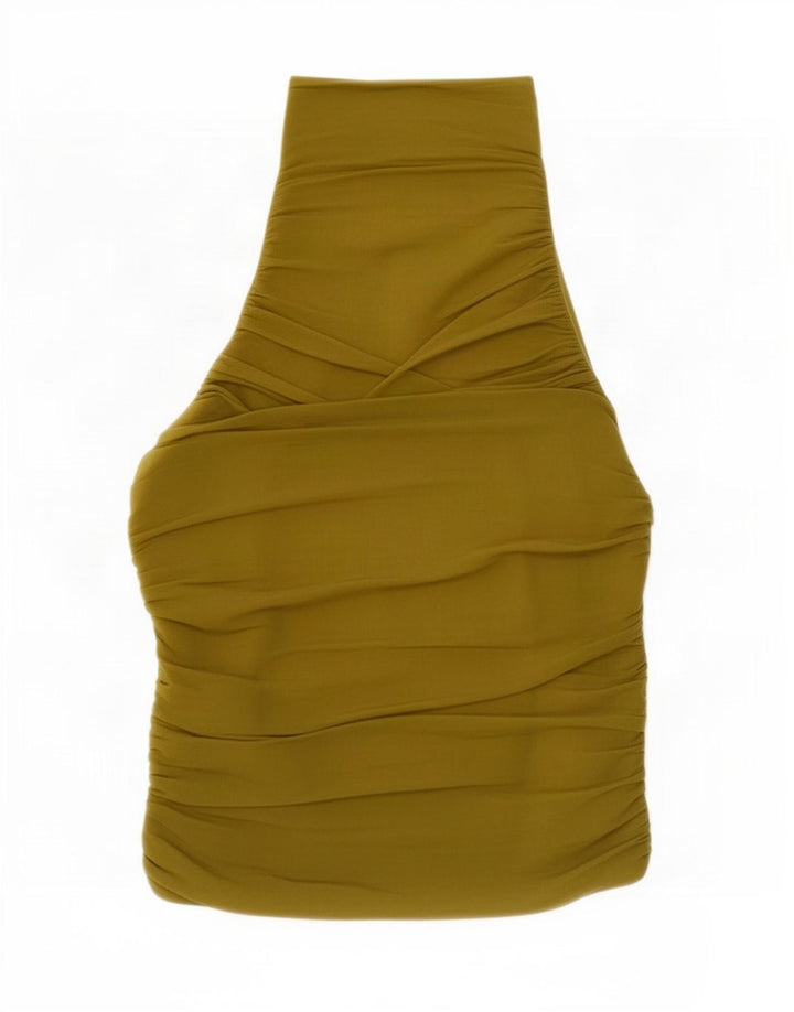 Zara Dame Halter Top UK 12 Medium Green