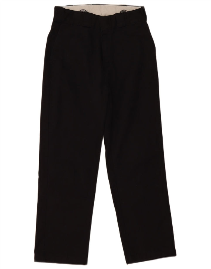 Dickies Lige Chinobukser til kvinder W26 L26 Sort polyester