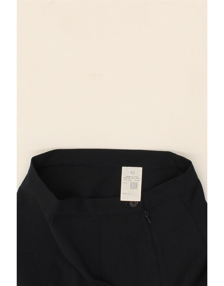 BENETTON Womens Pencil Skirt IT 42 Medium W28 Navy Blue Polyester Vintage Benetton and Second-Hand Benetton from Messina Hembry 