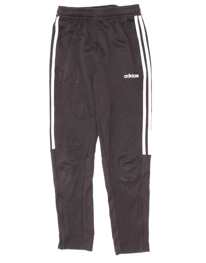 Adidas Boys Climalite træningsdragt bukser 11-12 år Sort polyester