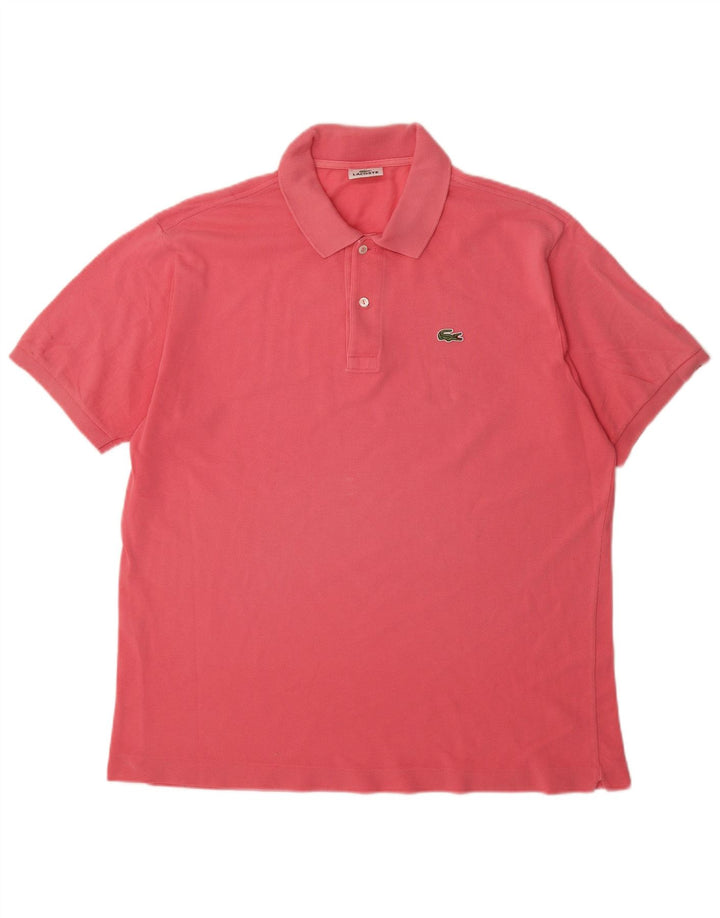 LACOSTE Poloshirt til mænd str. 6 XL Pink Bomuld