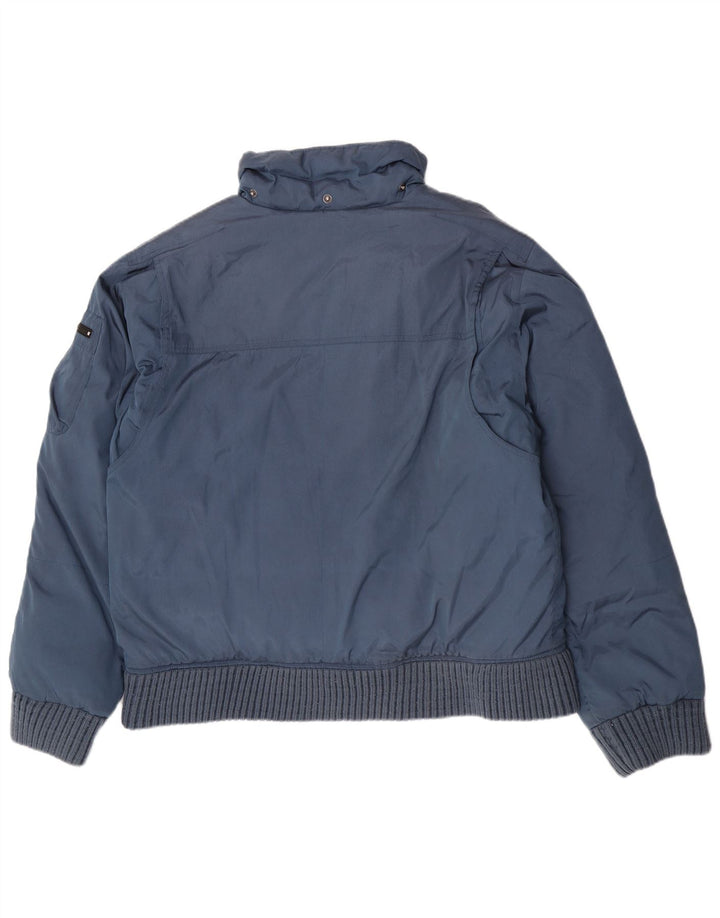 Tommy Hilfiger Herre Polstret Jakke UK 42 XL Blå Polyester