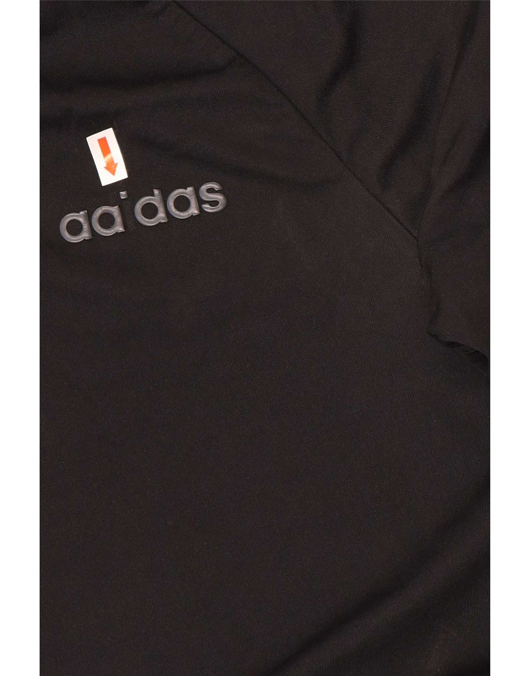 Adidas T-shirt top lille sort polyester til mænd