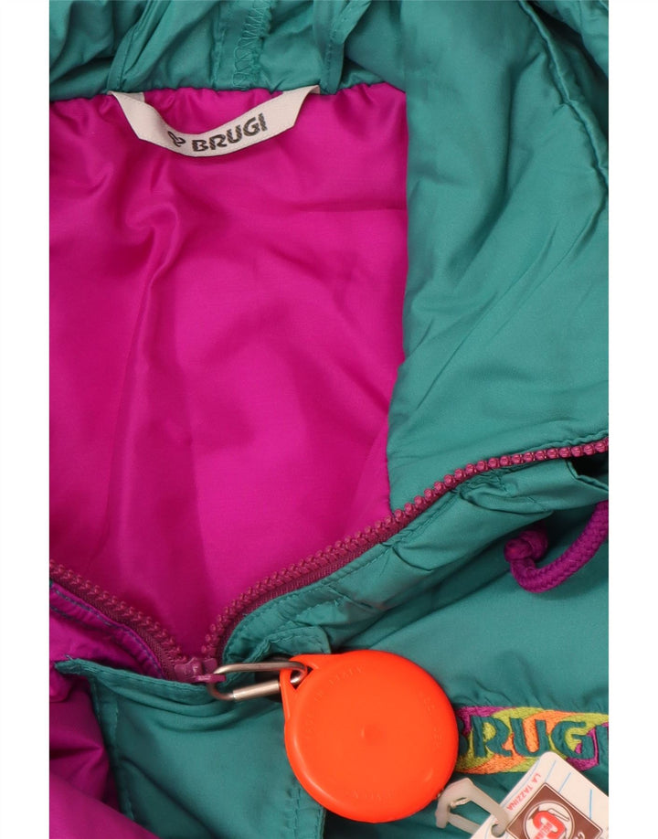 Brugi Dame Ski Jumpsuit IT 44 Medium Grøn Colourblock Polyamid