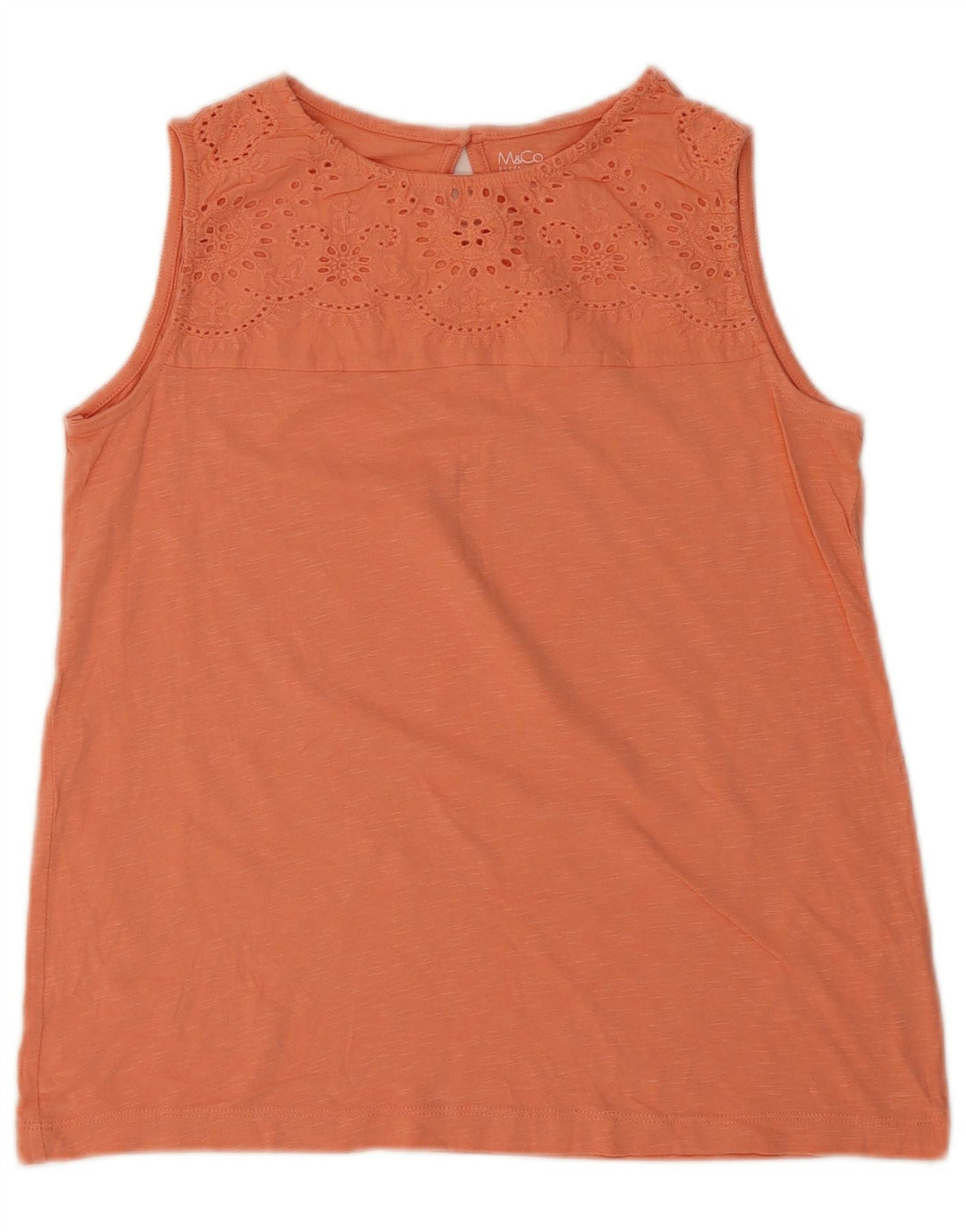 M&Co Damevest Top UK 10 Lille Pink Bomuld
