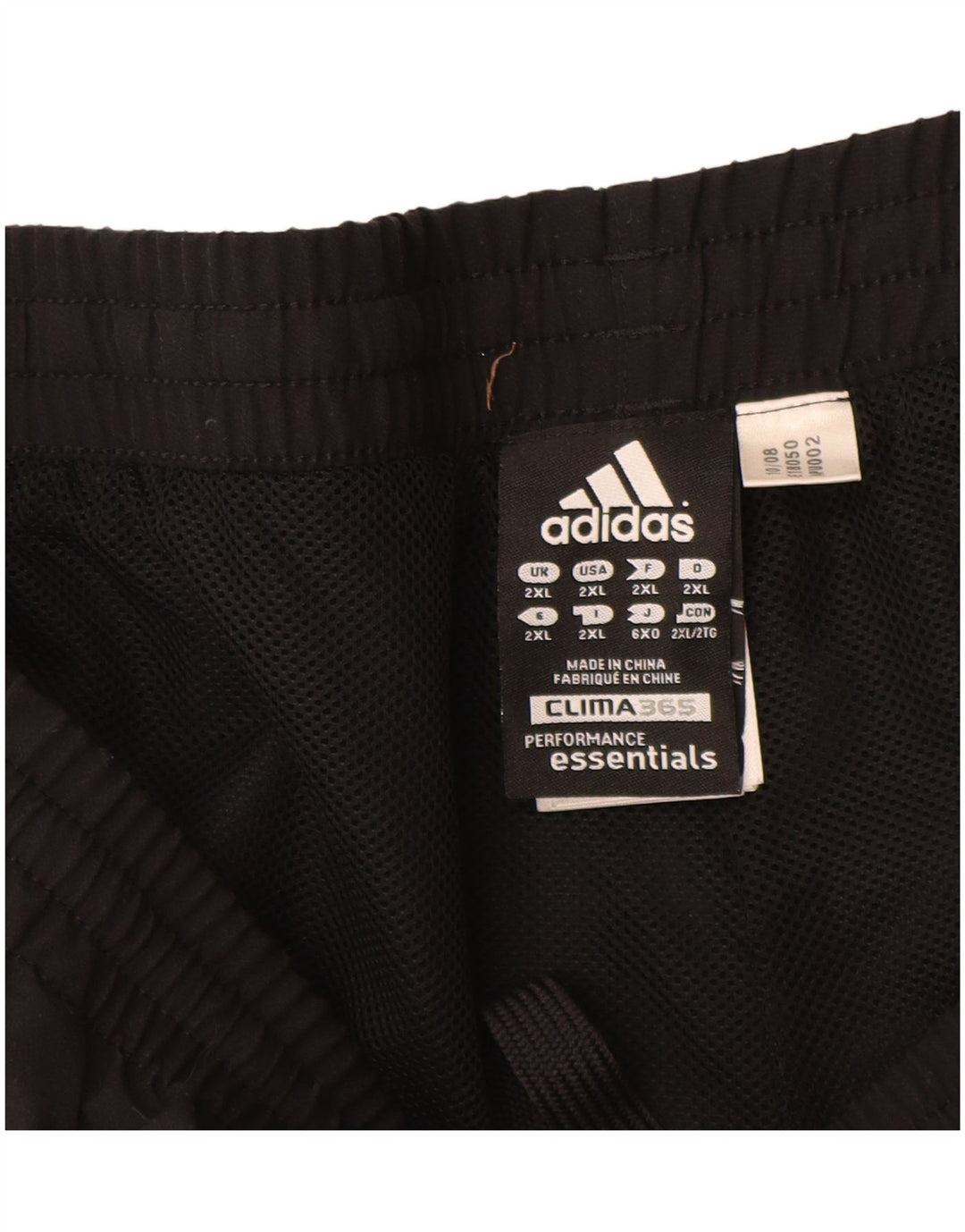 ADIDAS Herre Clima 365 sportsshorts 2XL sort polyester