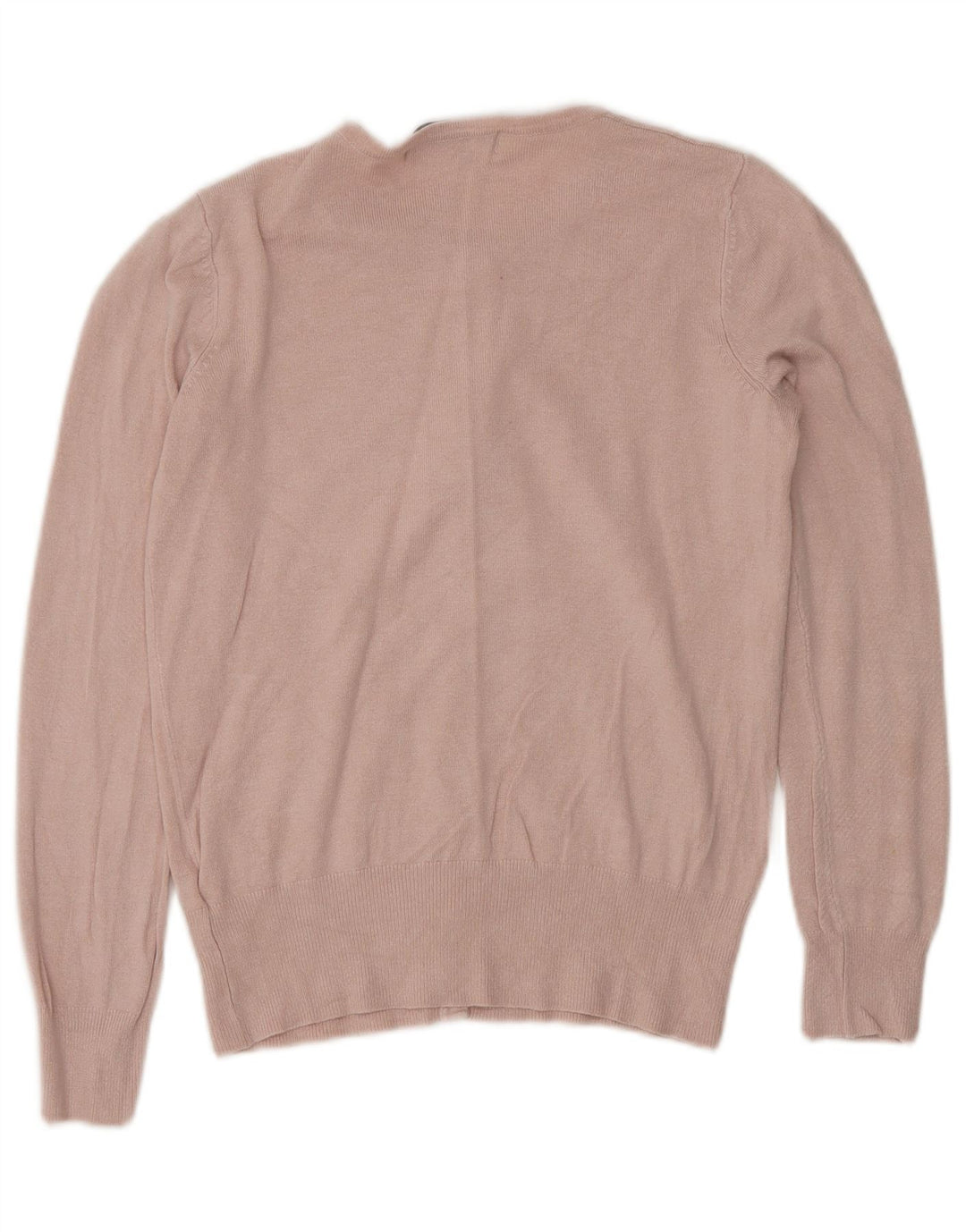 Marks & Spencer Dame Cardigan Sweater UK 8 Small Pink Viscose