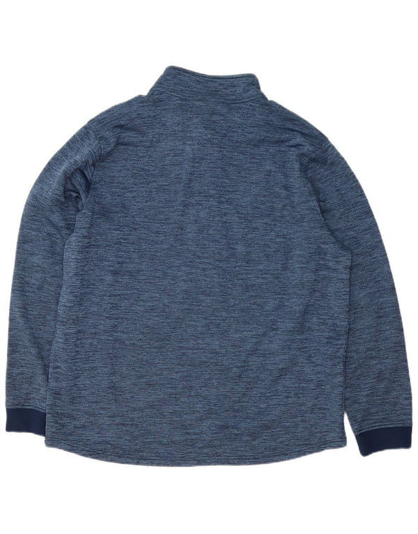Under Armour Herre Cold Gear Pullover Træningsdragt Top XL Navy Blue Flecked