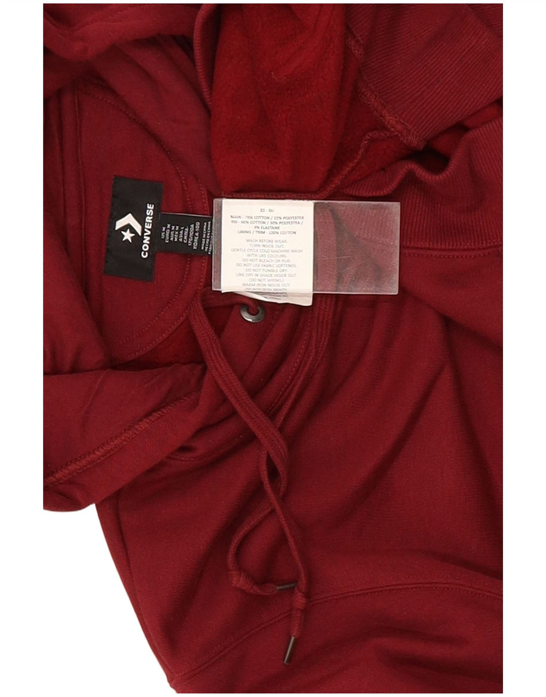 Converse Herre hættetrøje Jumper Medium Bourgogne bomuld