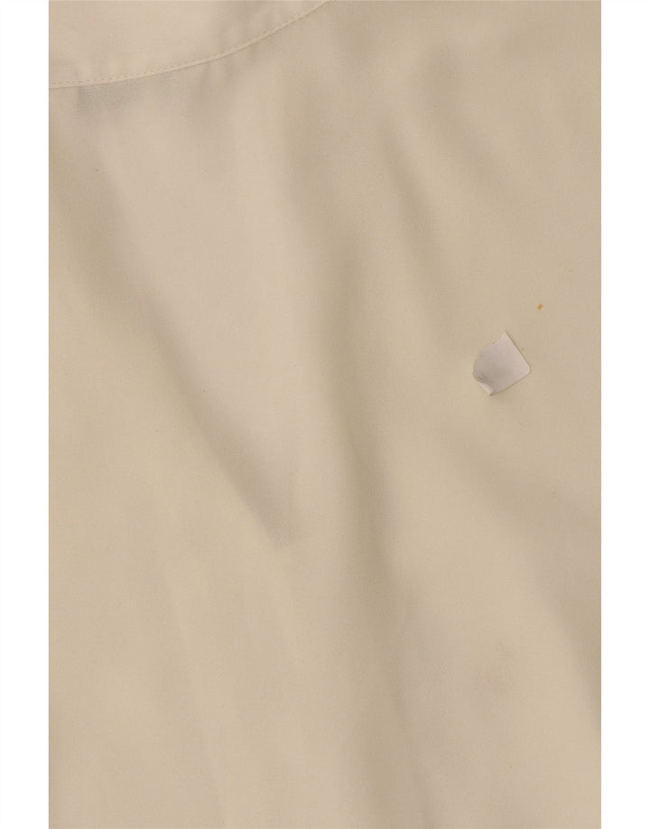 Marks & Spencer Damebluse Top UK 16 Large Off White Floral Polyester