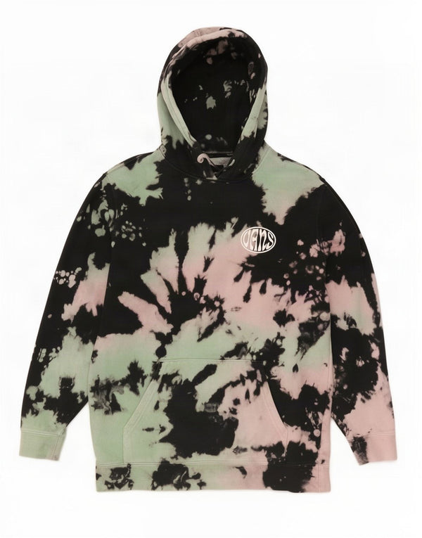 Vans Mens Graphic Hoodie Jumper Medium Multicoloured Tie Dye Cotton