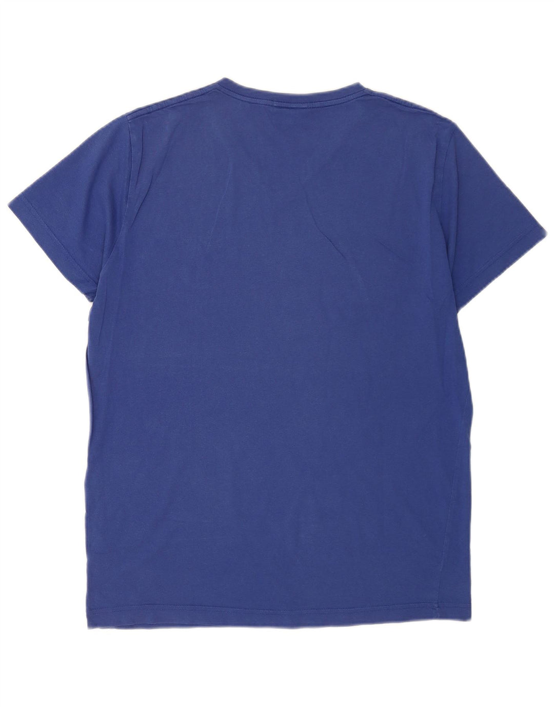 Gant Herre Slim Fit T-Shirt Top Stor Blå Bomuld