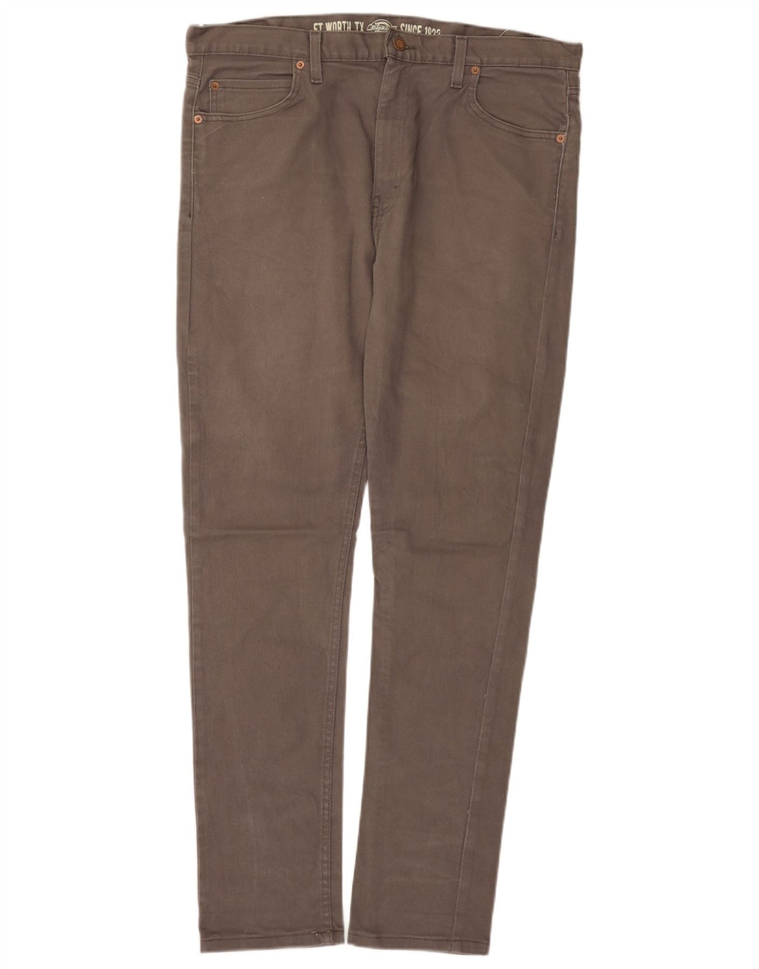 Dickies Skinny Jeans til mænd W36 L32 Grå bomuld