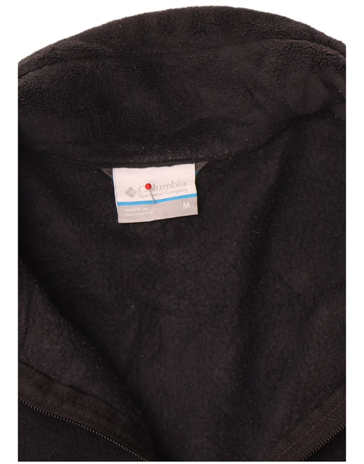 Columbia Herre Fleecejakke UK 38 Medium Sort Polyester