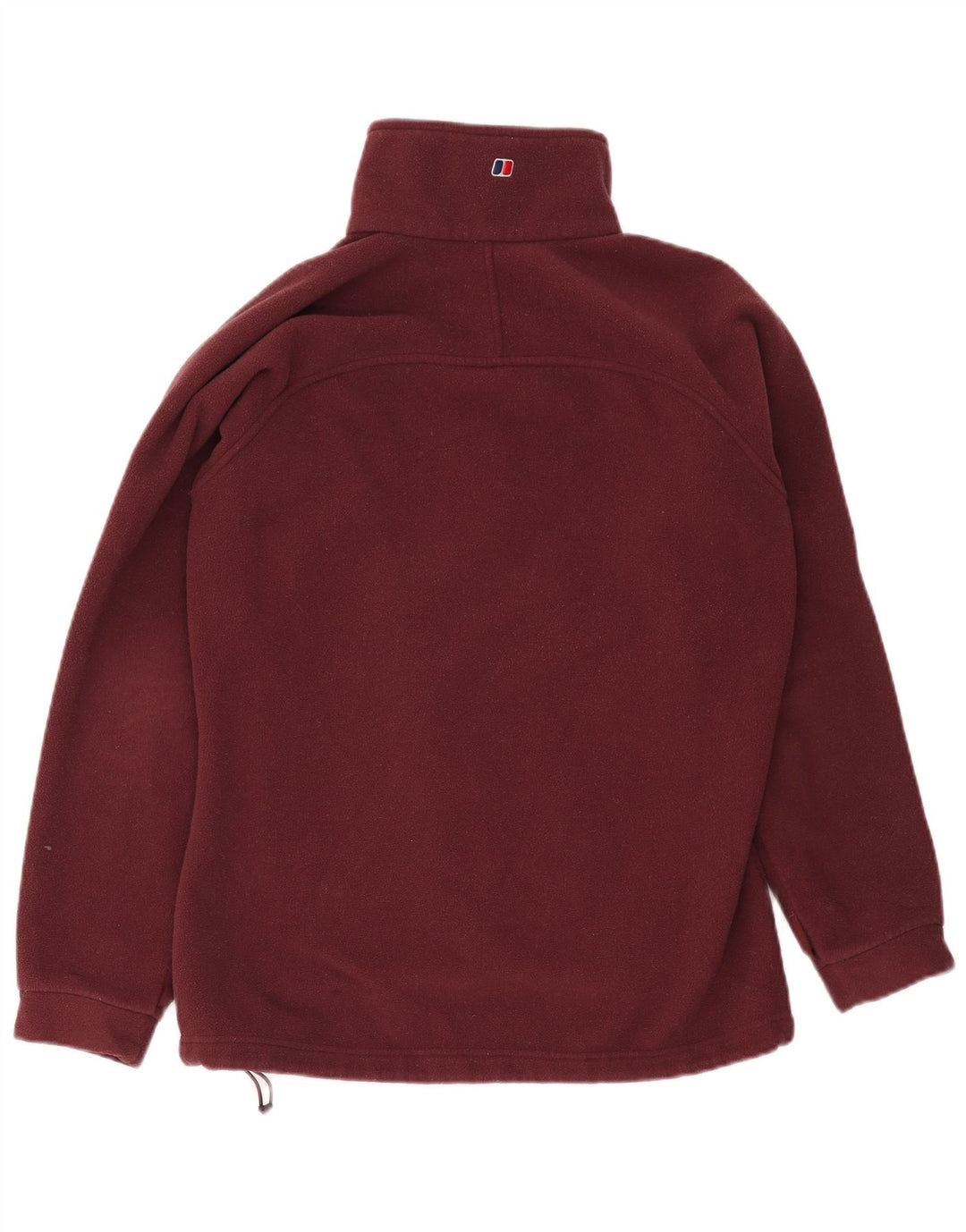 Berghaus Dame Fleecejakke UK 14 Stor Burgundy Polyester