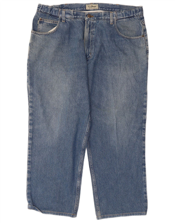 L.L.Bean Straight jeans til mænd W38 L29 blå bomuld