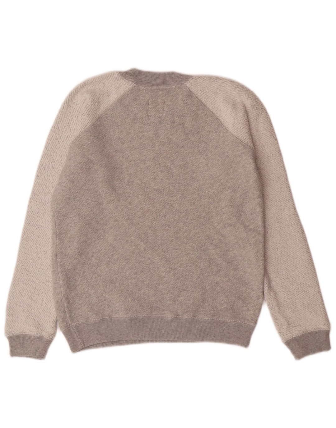 JACK WILLS Dame Sweatshirt Jumper UK 6 XS Grå Colourblock Bomuld