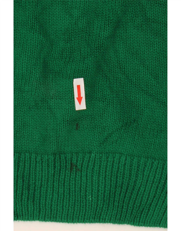 Chaps Herre Crew Neck Jumper Sweater Stor Grøn Bomuld