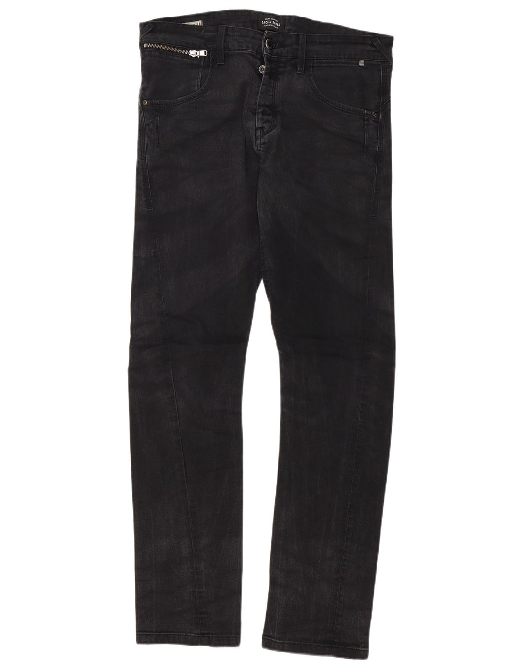 Jack & Jones Slim Jeans til mænd W32 L34 Sort