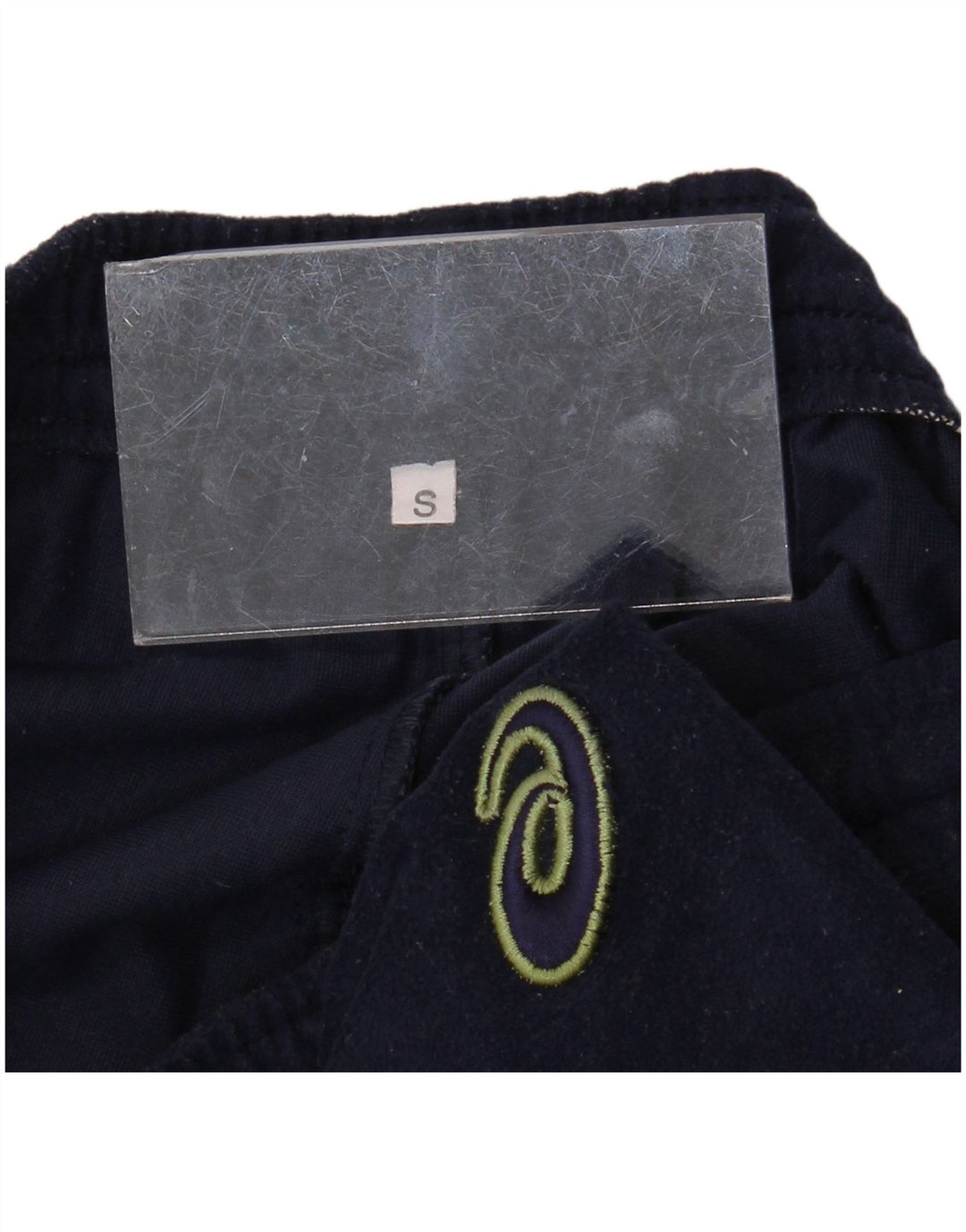 ASICS Herre Velour Træningsdragt Bukser Small Navy Blue