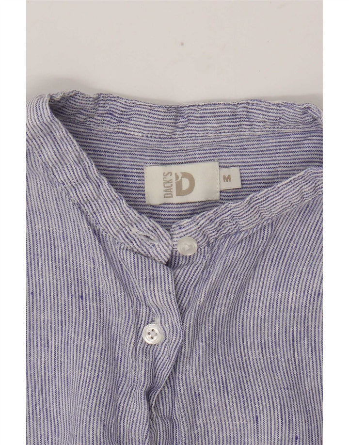Dacks Dameskjorte UK 14 Medium Blue Pinstripe