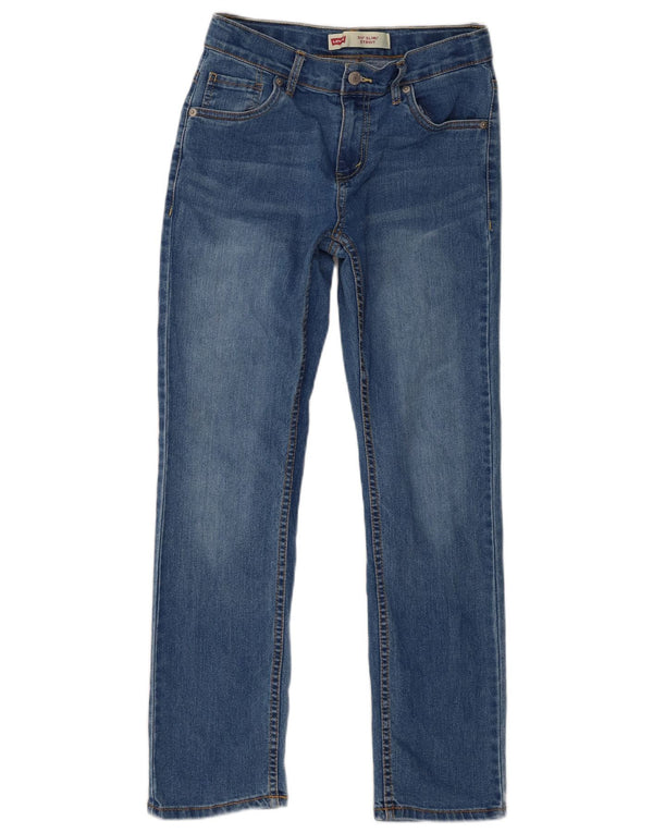 Levi's Boys 511 Slim Jeans 14-15 år W27 L29 Blå Bomuld