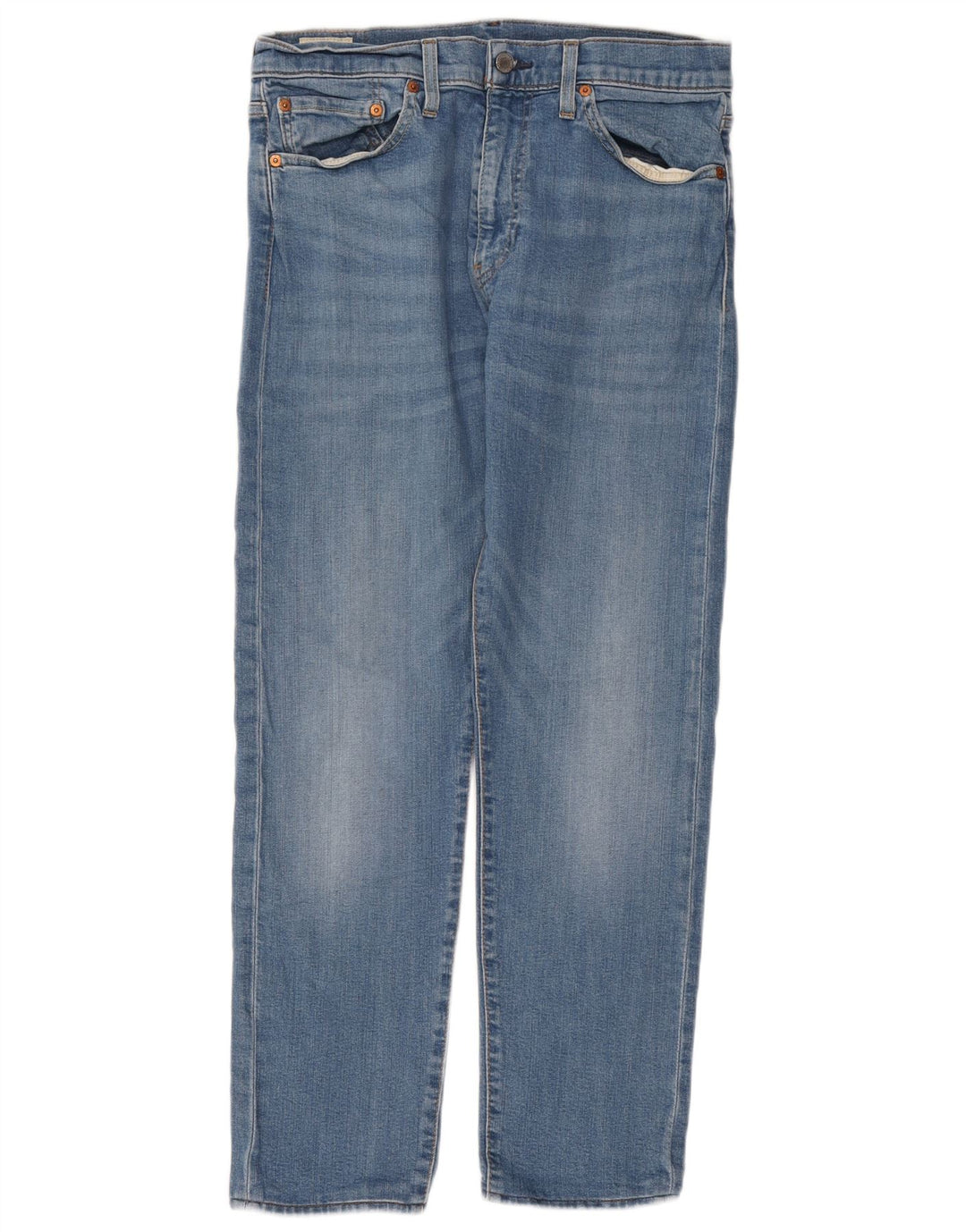 Levi's Herre 512 Slim Tapered Jeans W33 L32 Blå Bomuld