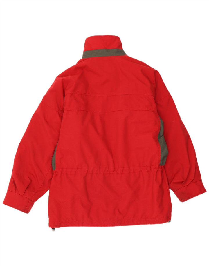 Columbia Herre Loose Fit Skijakke UK 38 Medium Rød Colourblock Nylon