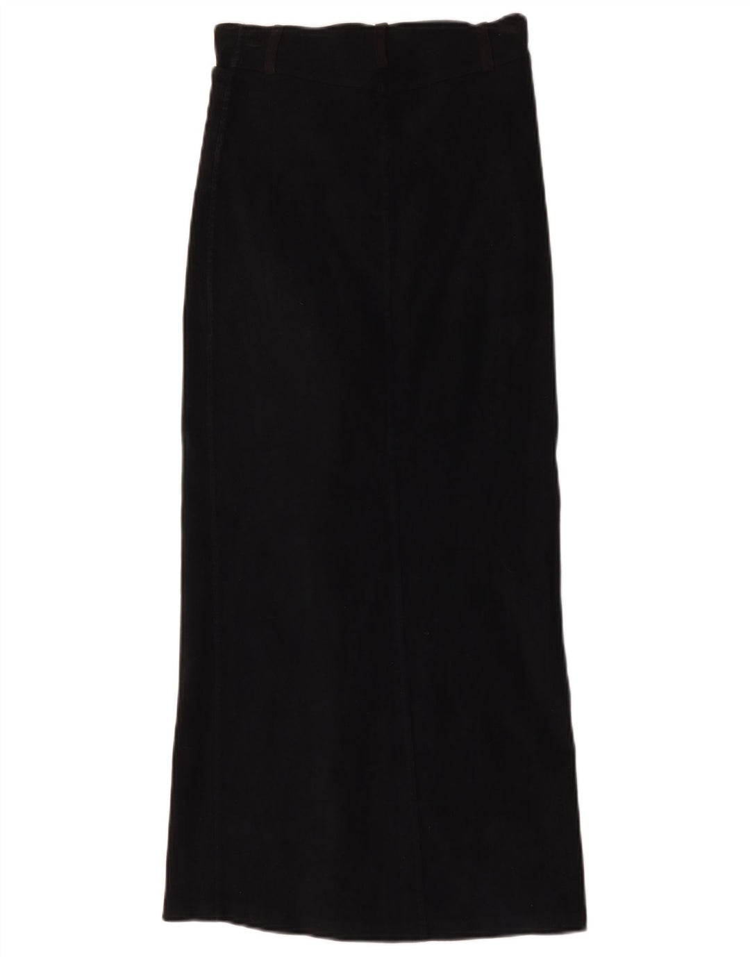 Charro Dame Maxi Corduroy Nederdel IT 42 Medium W26 Sort Bomuld