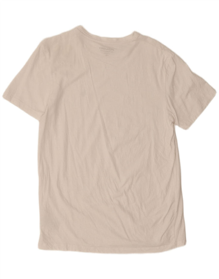 Jack & Jones Herre T-Shirt Top Stor Hvid Bomuld