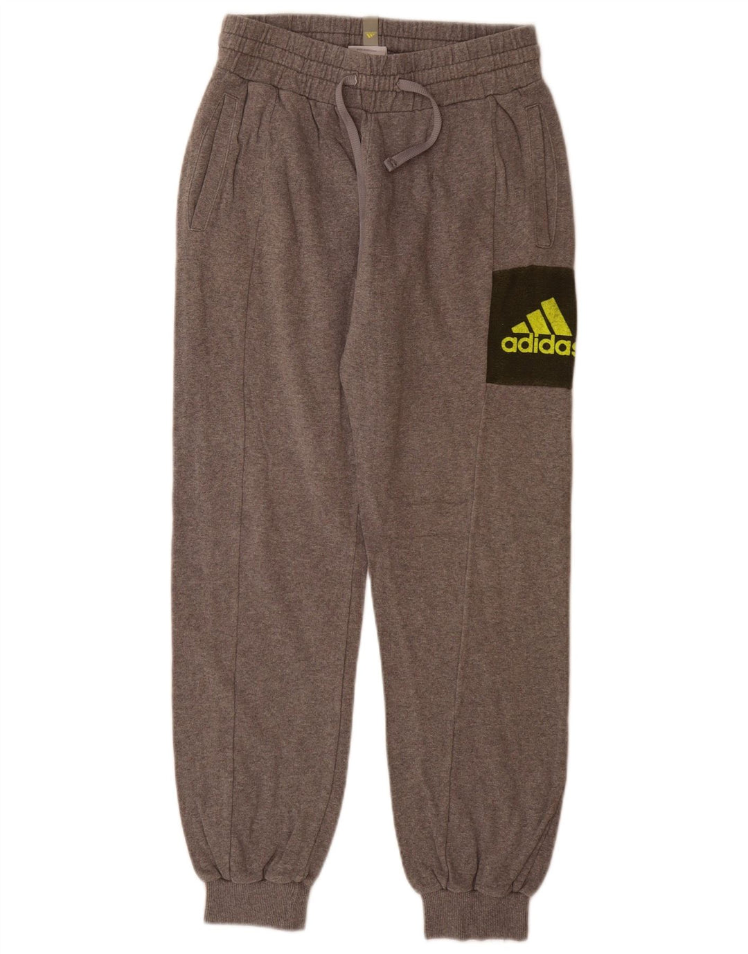 Adidas Træningsdragt til mænd Joggers UK 36/38 Small Grey Bomuld