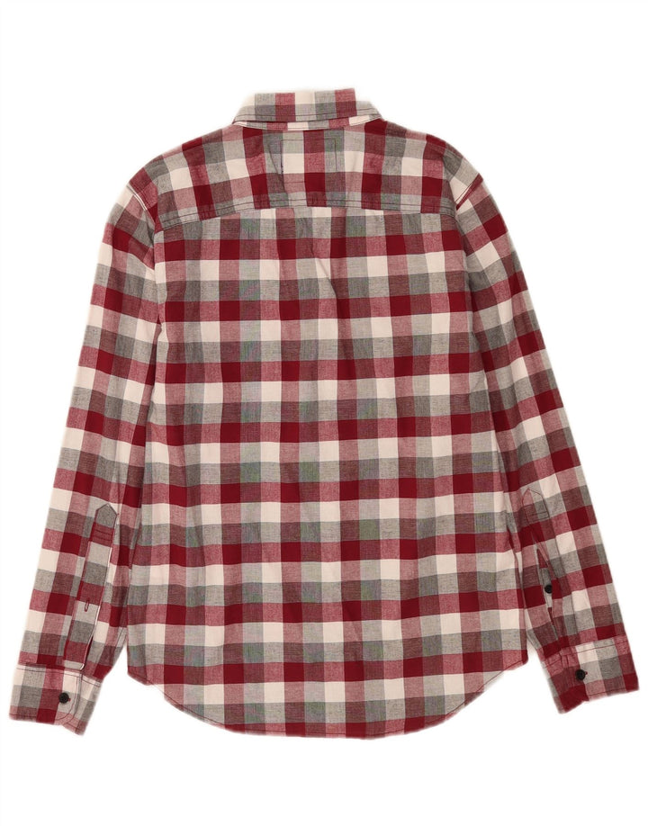 Hollister Herreskjorte XS Flerfarvet ternet bomuld