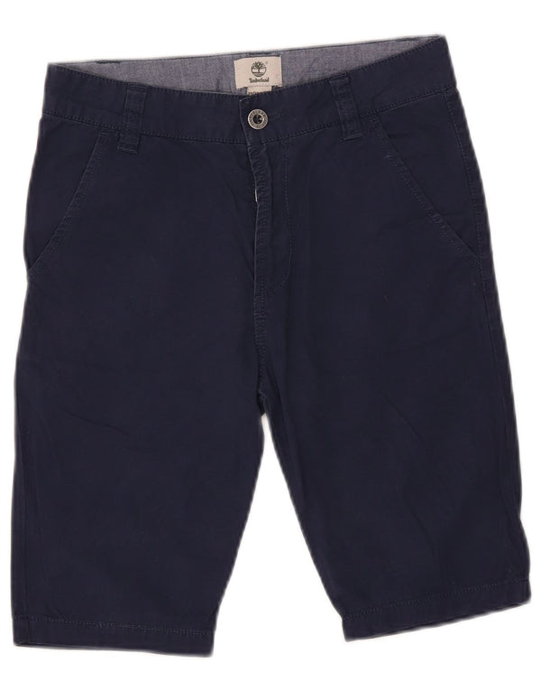 Timberland Boys Chino Shorts 11-12 år XS W26 Marineblå Bomuld