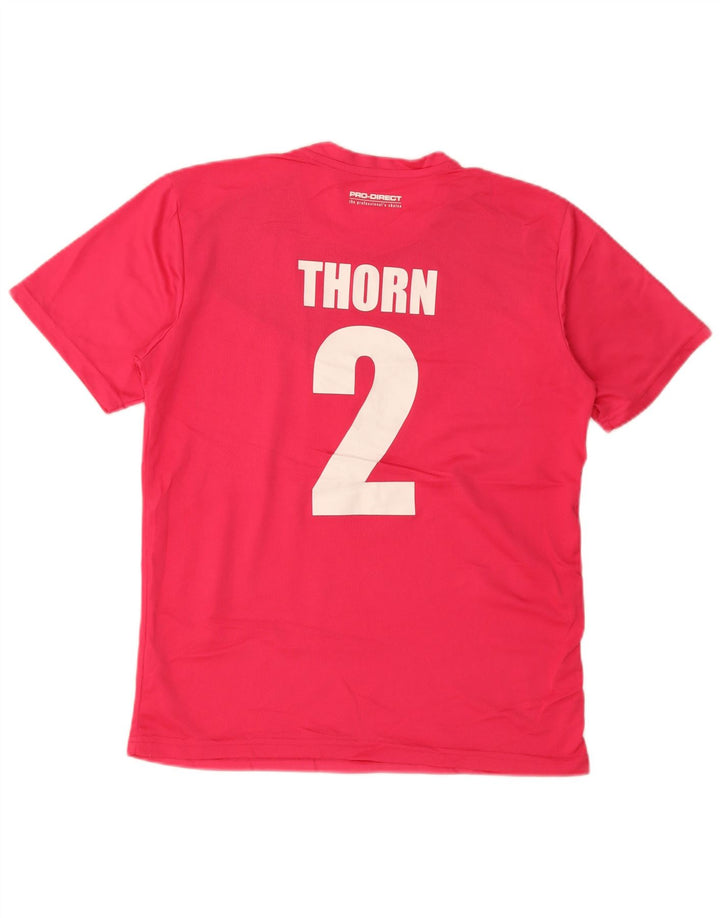Puma Herre grafisk T-shirt Top Medium Pink Colourblock