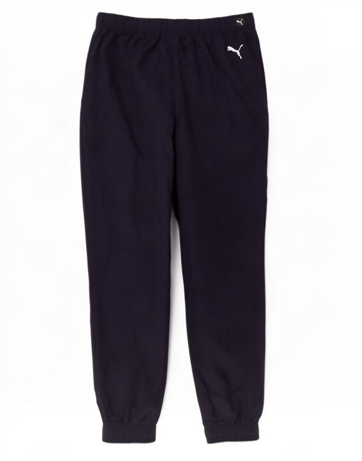 Puma Herre træningsdragt Bukser Joggers Large Navy Blue Polyester
