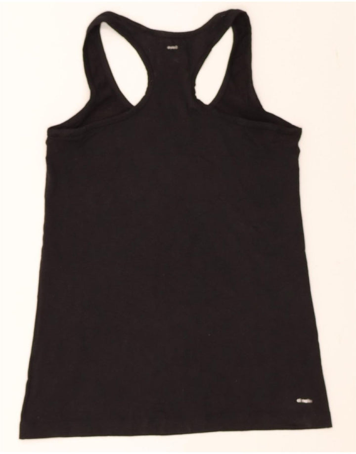 ADIDAS Womens Climalite Vest Top UK 8/10 Small Black Polyester Vintage Adidas and Second-Hand Adidas from Messina Hembry 