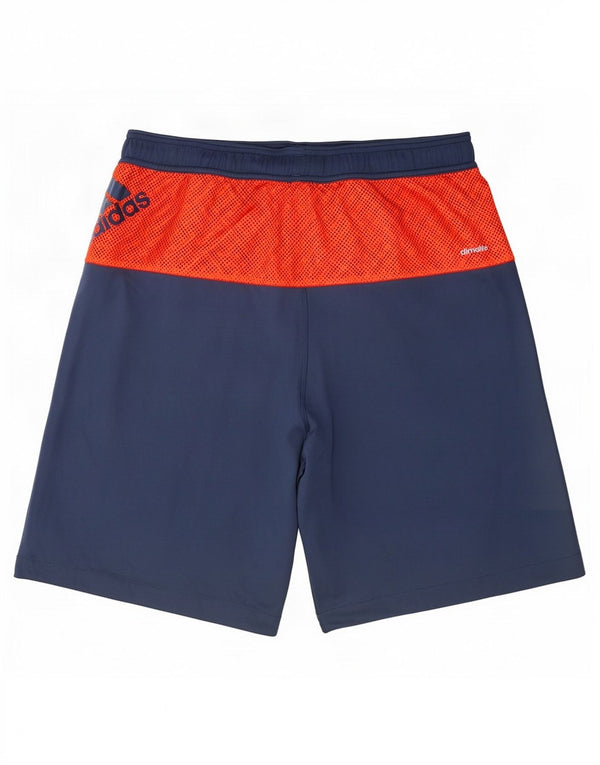 Adidas Herre Sportshorts Medium Navy Blue Colourblock Polyester