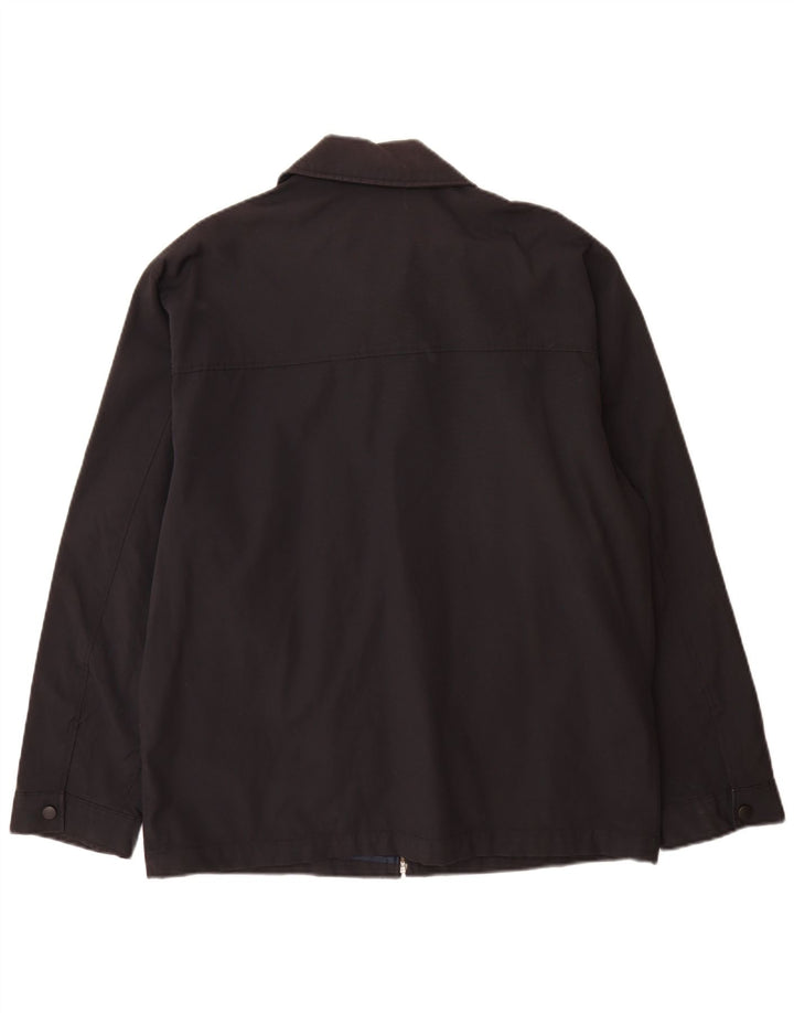 Gap Herre Utility Jacket UK 40 Large Navy Blue Nylon