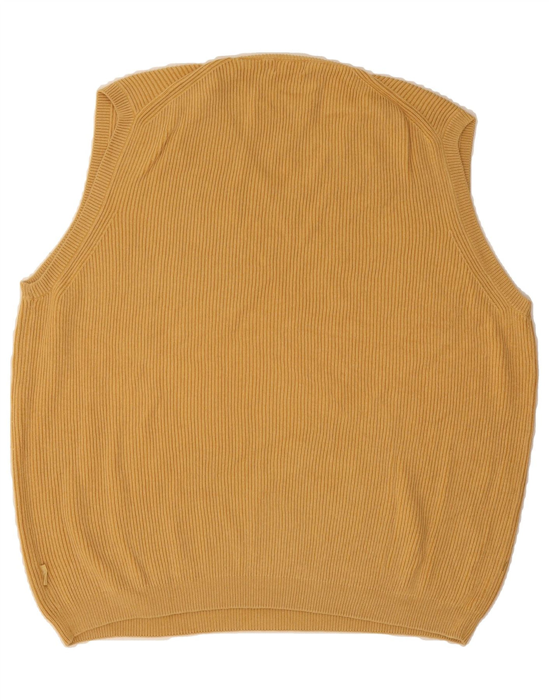 IZOD Mens Vest Tank Top XL Yellow Cotton Vintage Izod and Second-Hand Izod from Messina Hembry 
