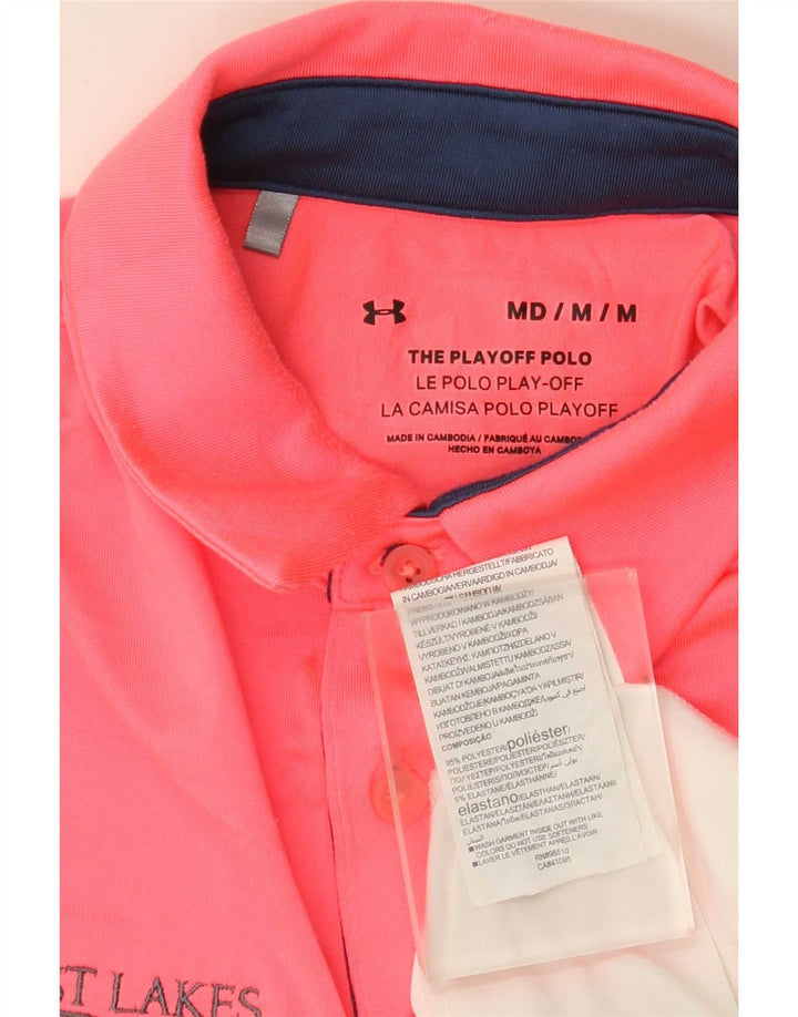 Under Armour Herre Polo Shirt Medium Flerfarvet Colourblock Polyester