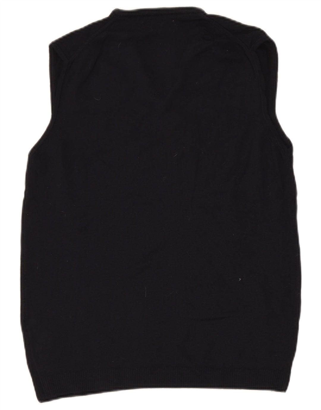 ZARA Vest Tank Top Stor Marineblå Uld