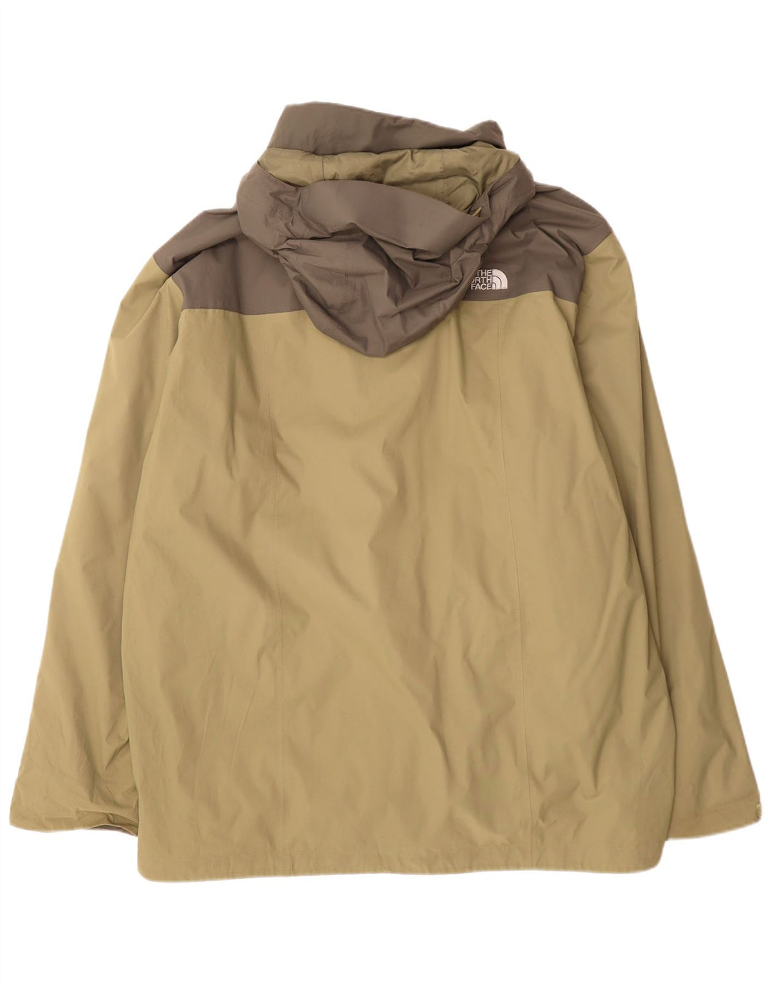 THE NORTH FACE Herre Hættevindjakke UK 46 3XL Khaki Colourblock