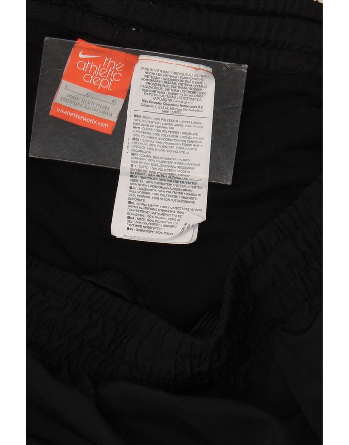 Nike træningsdragt bukser til mænd, joggers, store sorte polyester