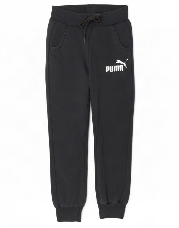 Puma Graphic Tracksuit Bukser til kvinder Joggers UK 8 Small Black