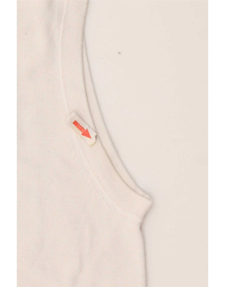 Zara Damevest Top UK 12 Medium White