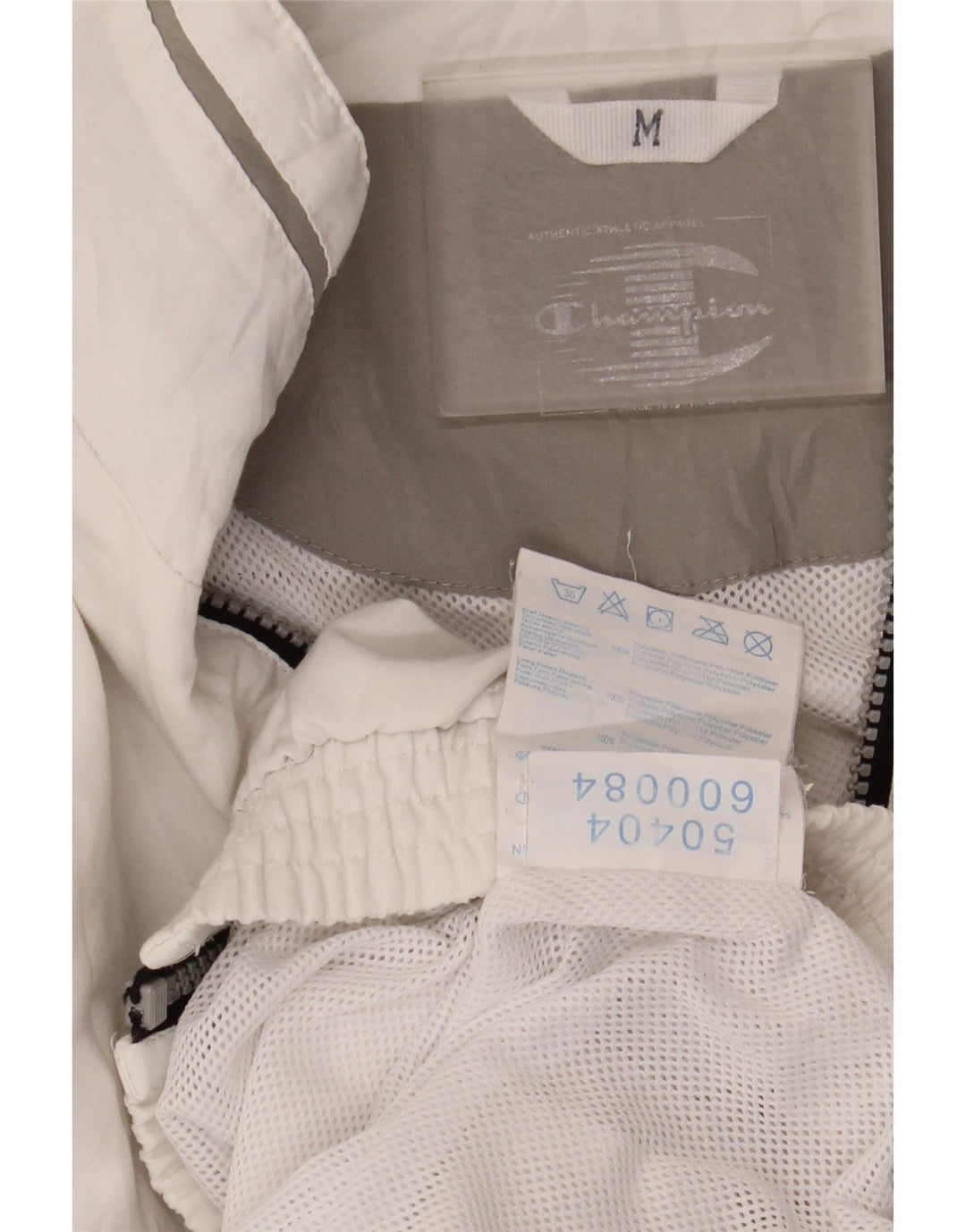 Champion Herre træningsdragt Topjakke Medium White Polyester