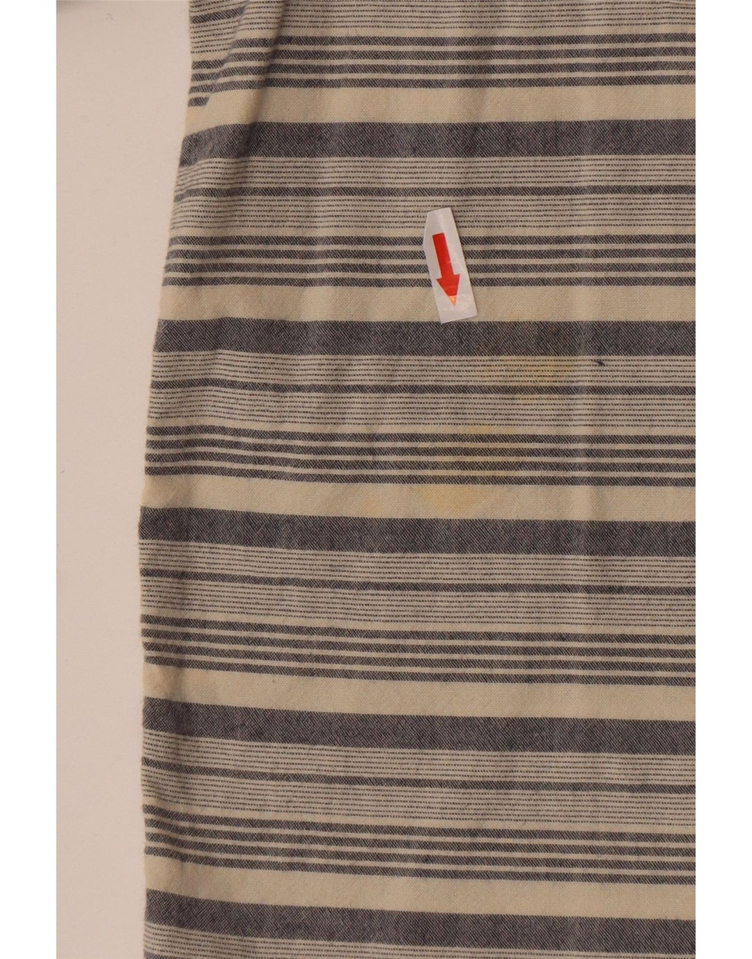 White Stuff Herre Slim Fit skjorte 2XL beige stribet bomuld