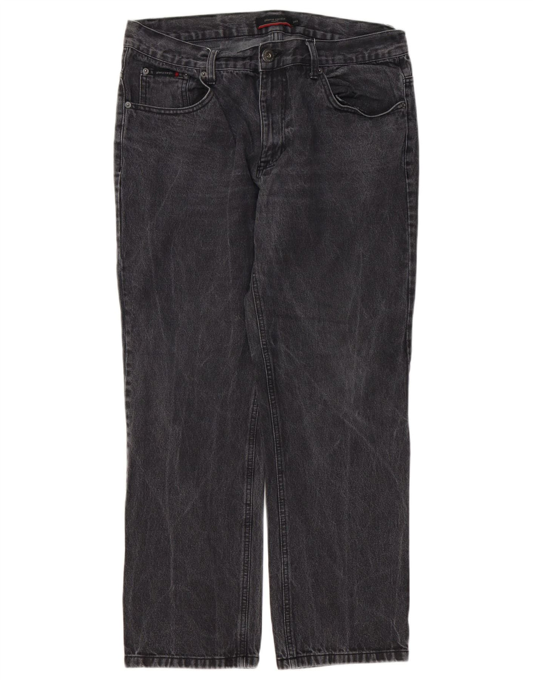 Pierre Cardin Straight Jeans til mænd W34 L28 Grå bomuld