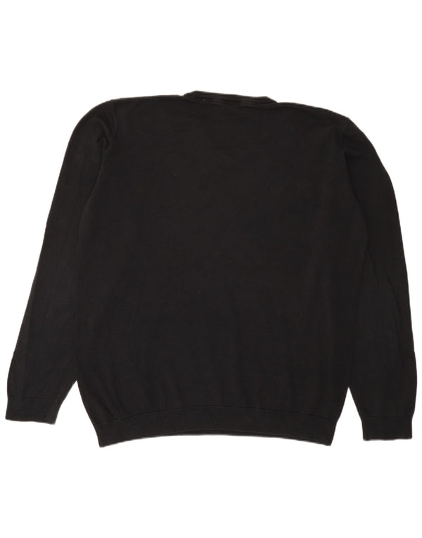 Marks & Spencer Boys V-hals sweater 15-16 år Sort bomuld